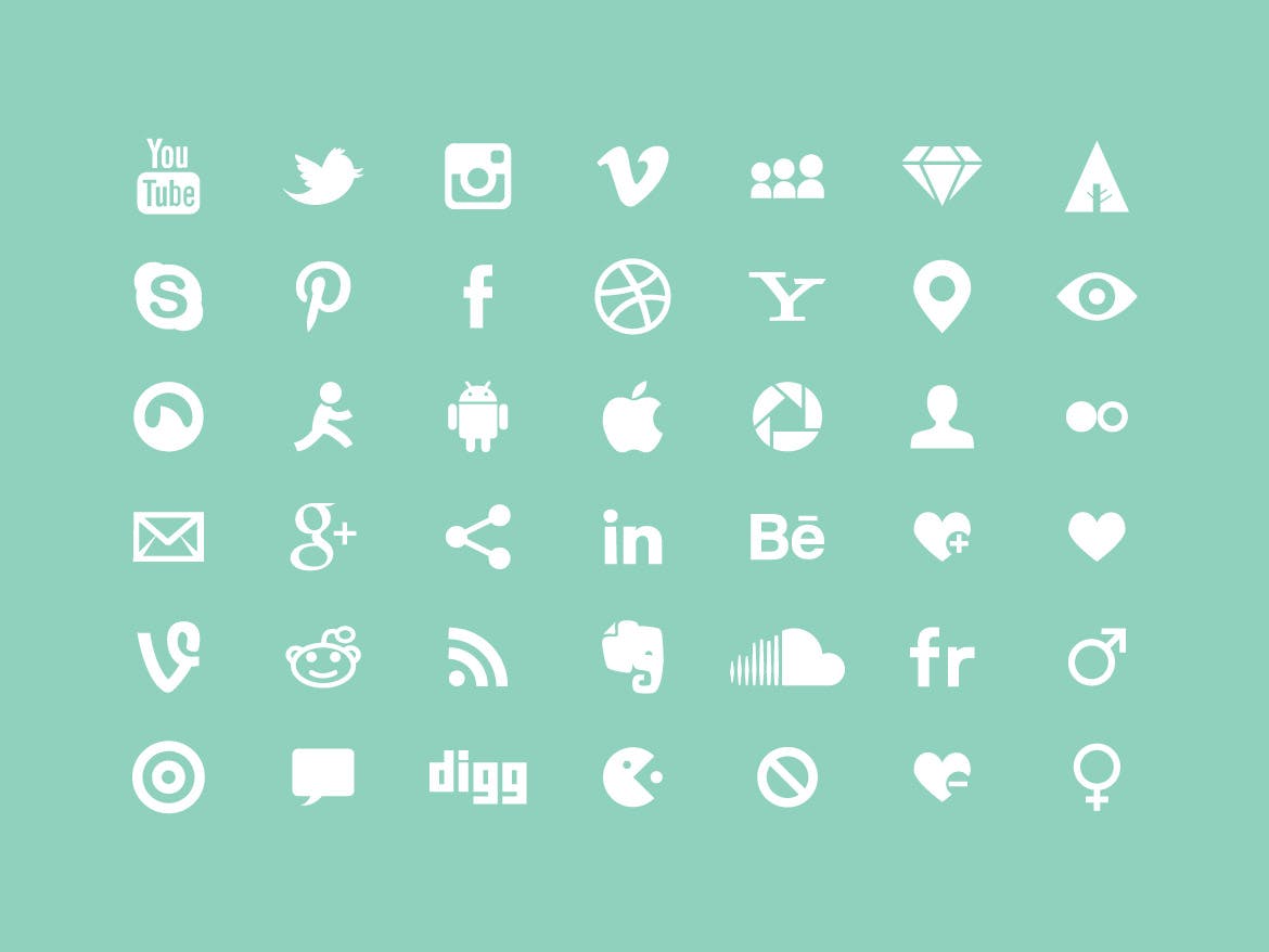 appweb界面设计白色矢量图标素材whitemultipurposeicons3different