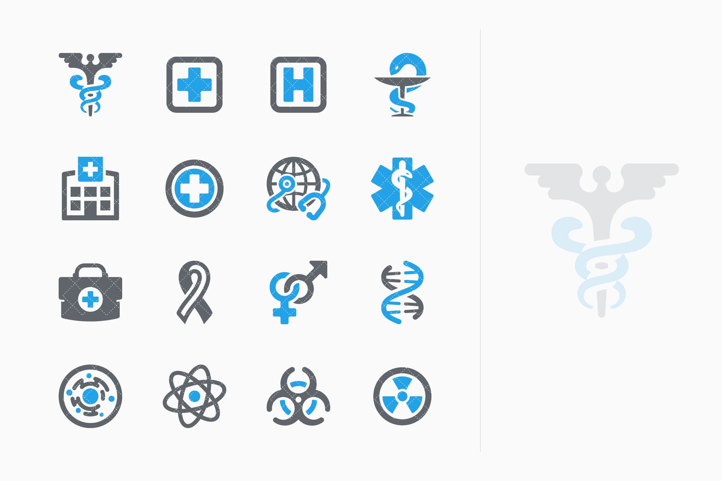 sympa系列-医疗保健主题矢量图标v1 medical health care icons set